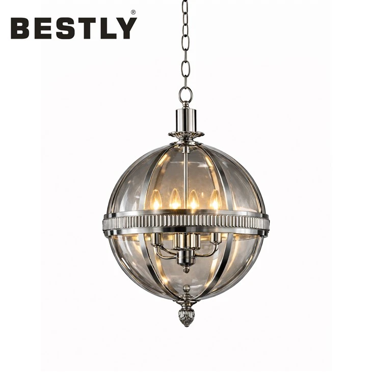 Modern Glass Globe Pendant Lamps